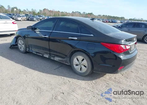 2014 Hyundai Sonata Gls z USA, uszkodzony, nr VIN 5NPEB4AC2EH818758